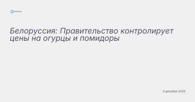 Изображение к новости: Белоруссия: Правительство контролирует цены на огу