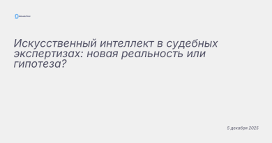 Изображение к новости: Искусственный интеллект в судебных экспертизах: но
