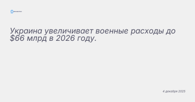 Изображение к новости: Украина увеличивает военные расходы до $66 млрд в