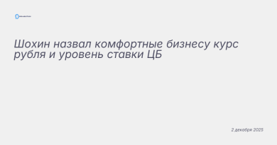 Иллюстрация к новости: Шохин назвал комфортные бизнесу курс рубля и урове